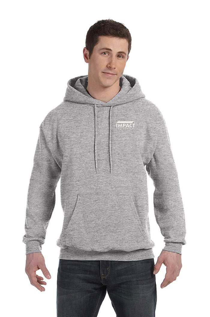 Impact Hooded Sweatshirts (Gray) SM-4XL